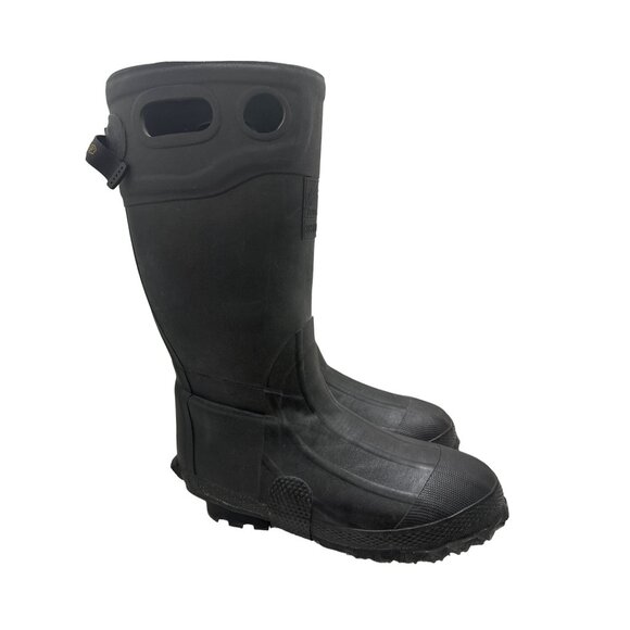 ITASCA Men's Swampwalker Sz 10 Black Waterproof Steel Toe Work Hunting Boot - Picture 3 of 13